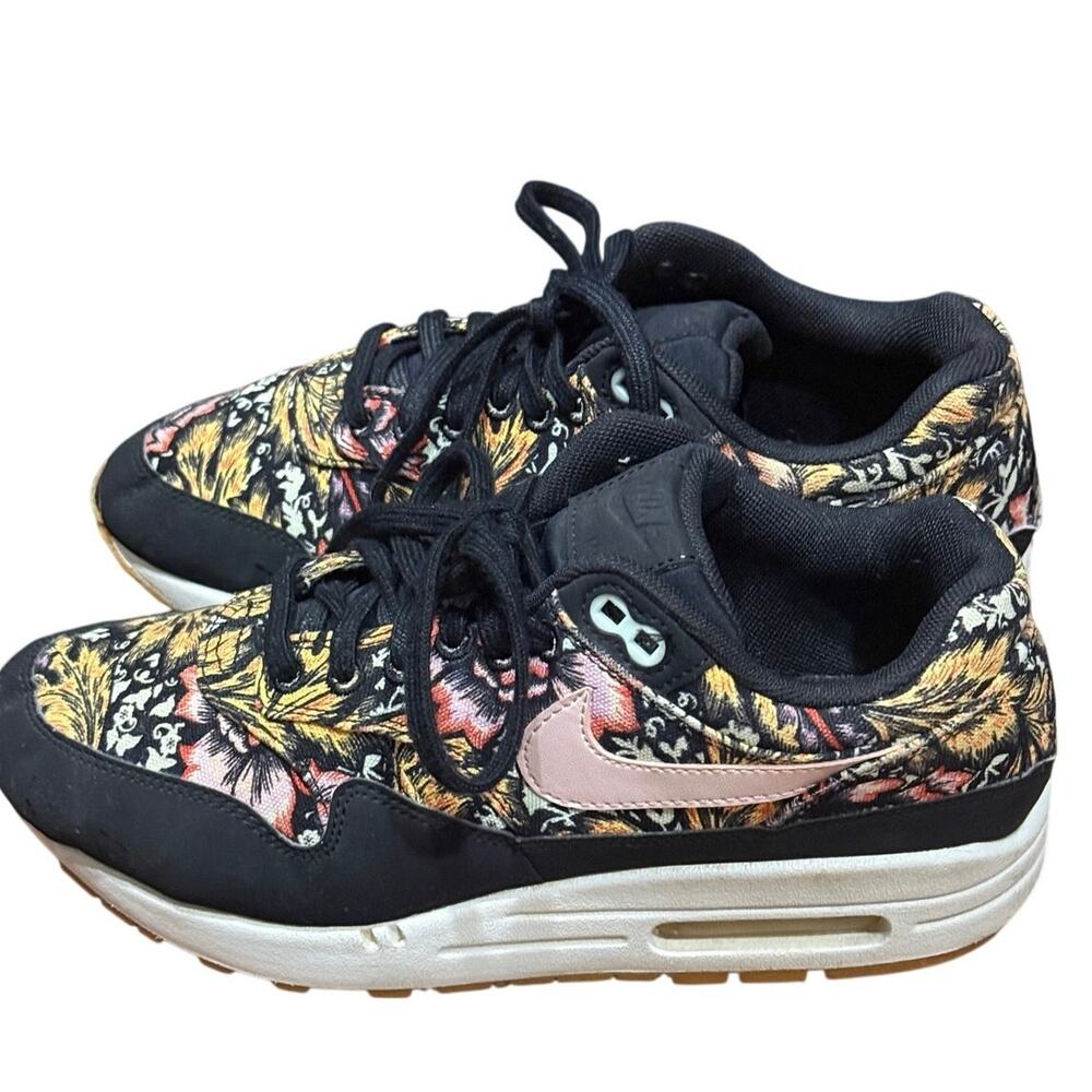 Nike Air Max 1 QS Floral Spring Mix Sneakers Women’s Size 8 Rare 2018